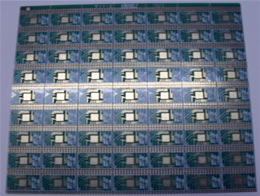 双面板电金半孔板