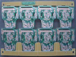 Single green resistance OSP board 